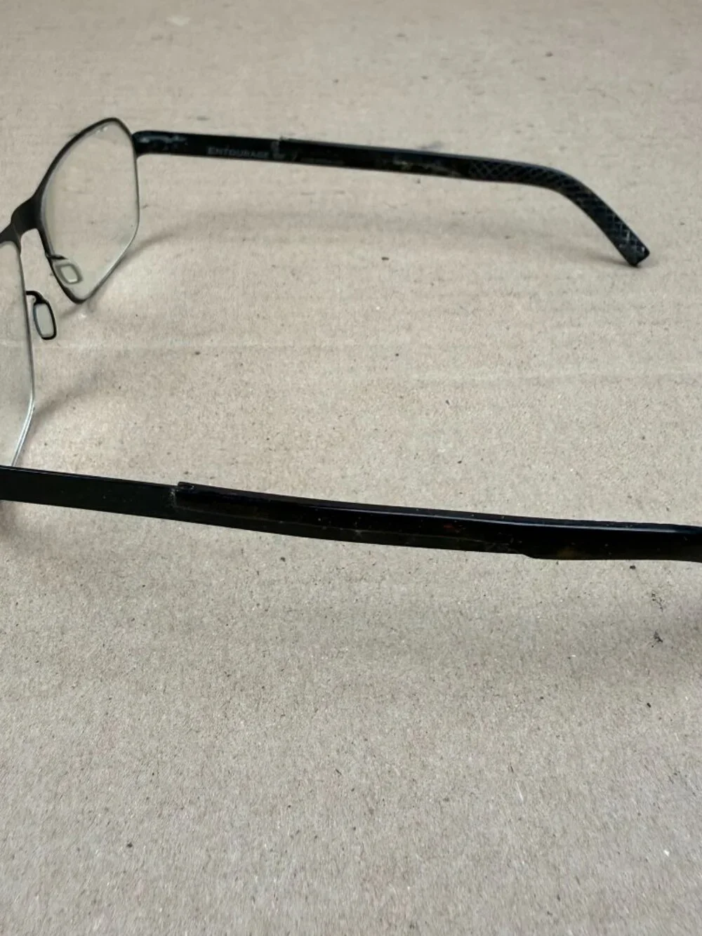 Men's Entourage of 7 Los Angeles Ontario Eyeglass Frames 56-16-145